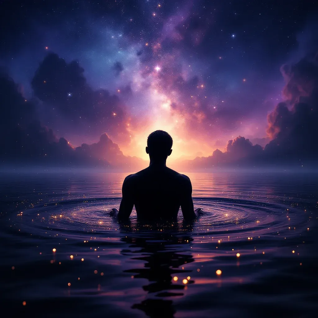 Siyah Halı Yıkamak — Halı Yıkamak sembolünün siyah halı yıkamak varyantını temsil eden cosmic mini görsel.