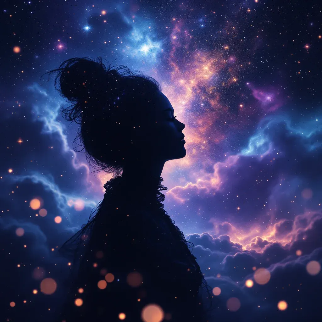 Siyah Ikiz Bebek — Ikiz Bebek Gormek sembolünün siyah ikiz bebek varyantını temsil eden cosmic mini görsel.