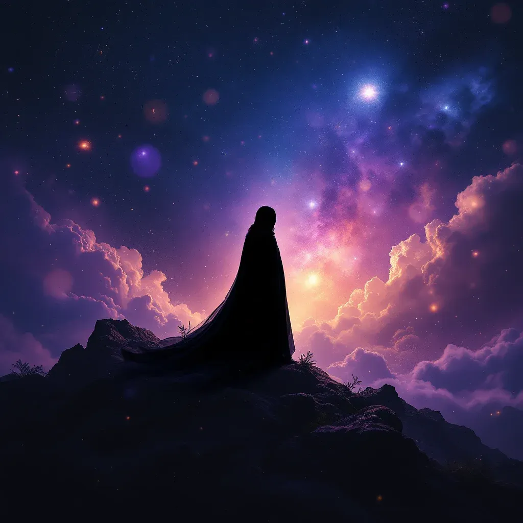 Siyah Korku — Korkmak sembolünün siyah korku varyantını temsil eden cosmic mini görsel.