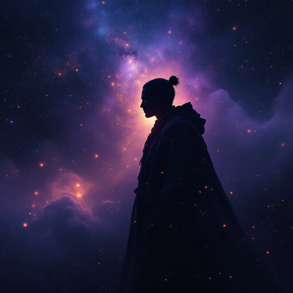 Siyah Öğretmen — Ruyada Ogretmen Gormek sembolünün siyah öğretmen varyantını temsil eden cosmic mini görsel.