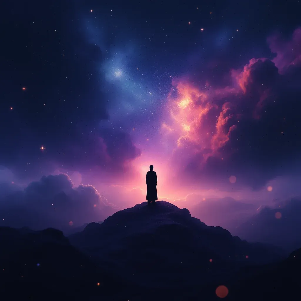 Siyah Şemsiye — Şemsiye sembolünün siyah şemsiye varyantını temsil eden cosmic mini görsel.