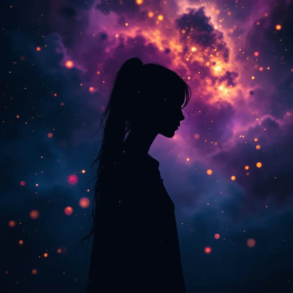 Siyah Tabir Kitabı — İslami Rüya Tabirleri sembolünün siyah tabir kitabı varyantını temsil eden cosmic mini görsel.