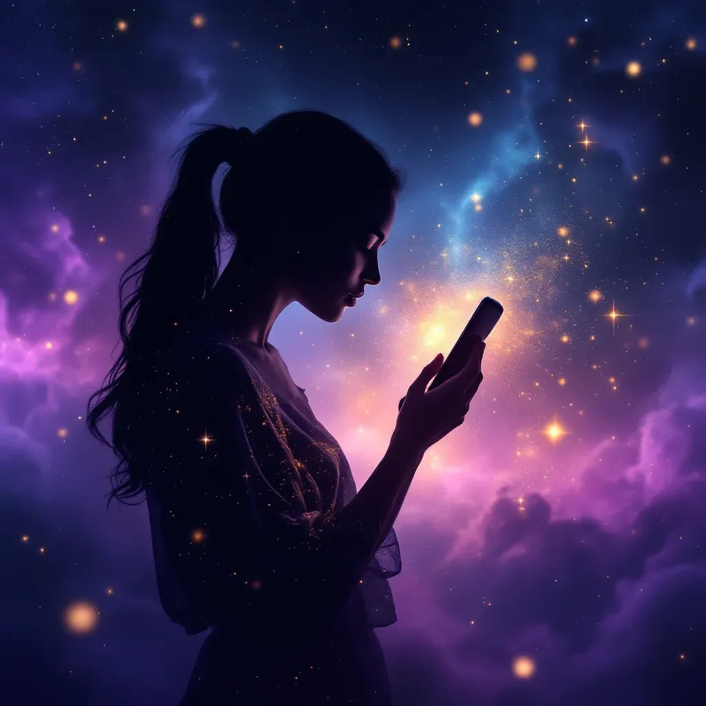 Siyah Telefonla Konuşmak — Telefonla Konuşmak sembolünün siyah telefonla konuşmak varyantını temsil eden cosmic mini görsel.