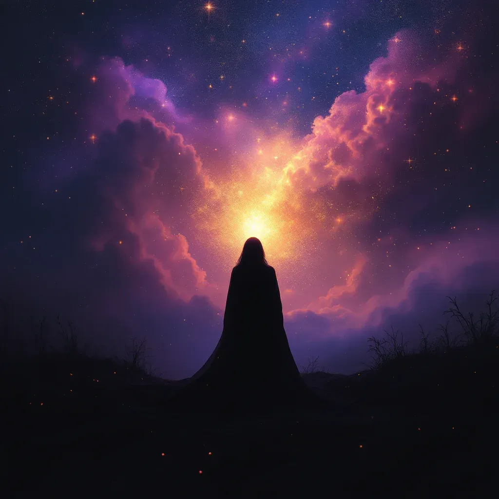 Siyah Tonlar — Erkeğin Alt Tarafını Açık sembolünün siyah tonlar varyantını temsil eden cosmic mini görsel.