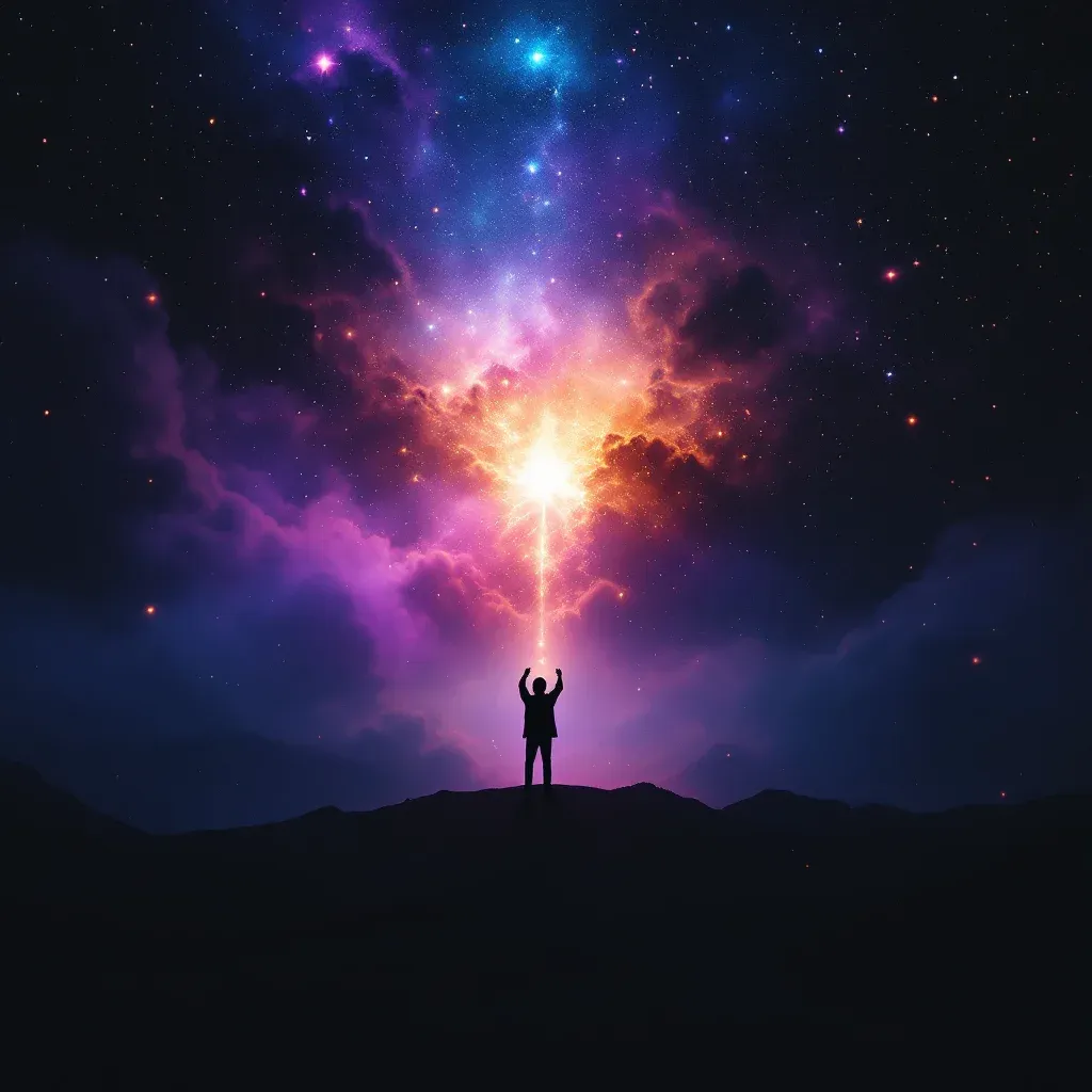 Siyah Tonlu Görmek — İmam Nablusi Rüya Tabirleri sembolünün siyah tonlu görmek varyantını temsil eden cosmic mini görsel.