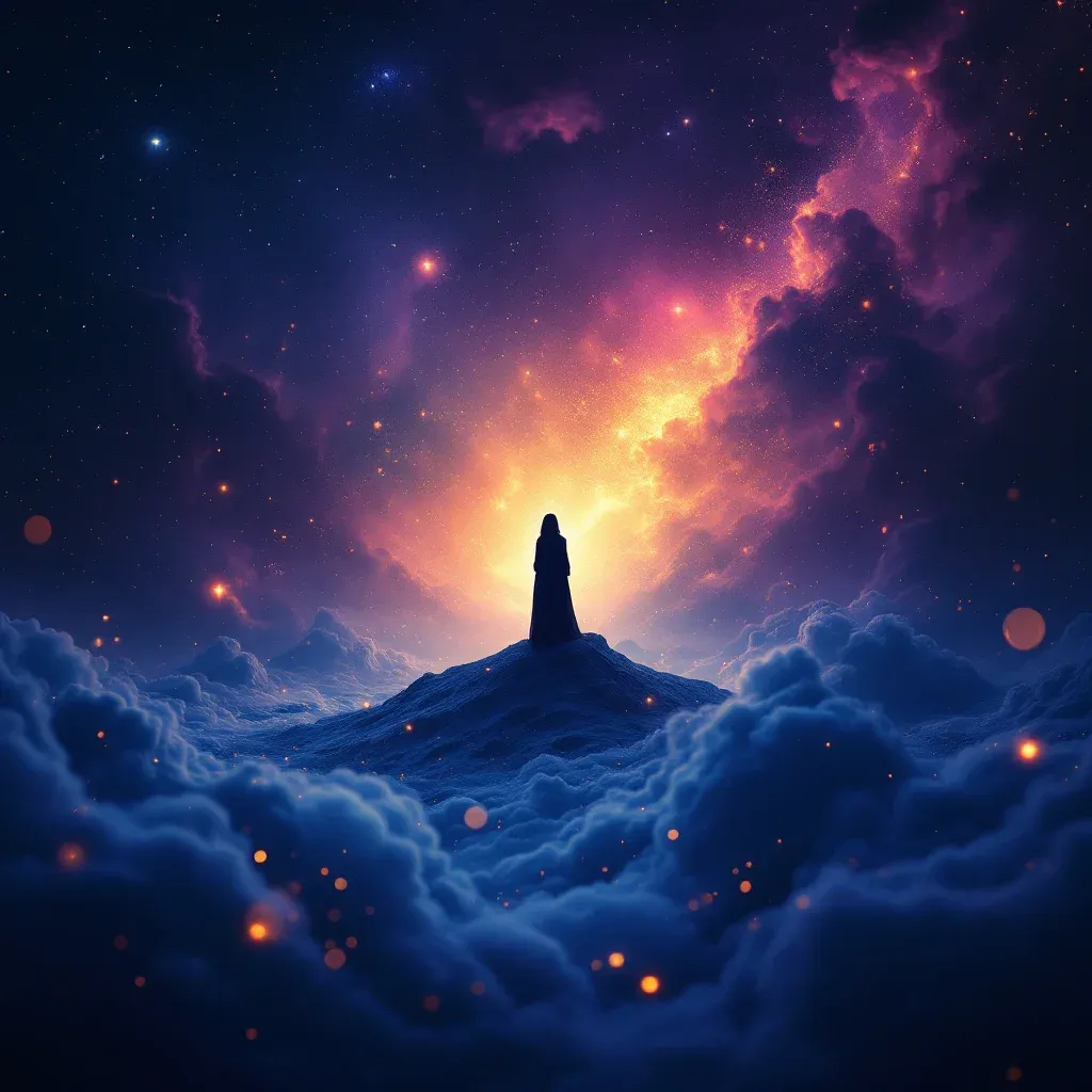 Yeşil Kapalı Kadın — Tanımadığın Kapalı Kadın sembolünün yeşil kapalı kadın varyantını temsil eden cosmic mini görsel.